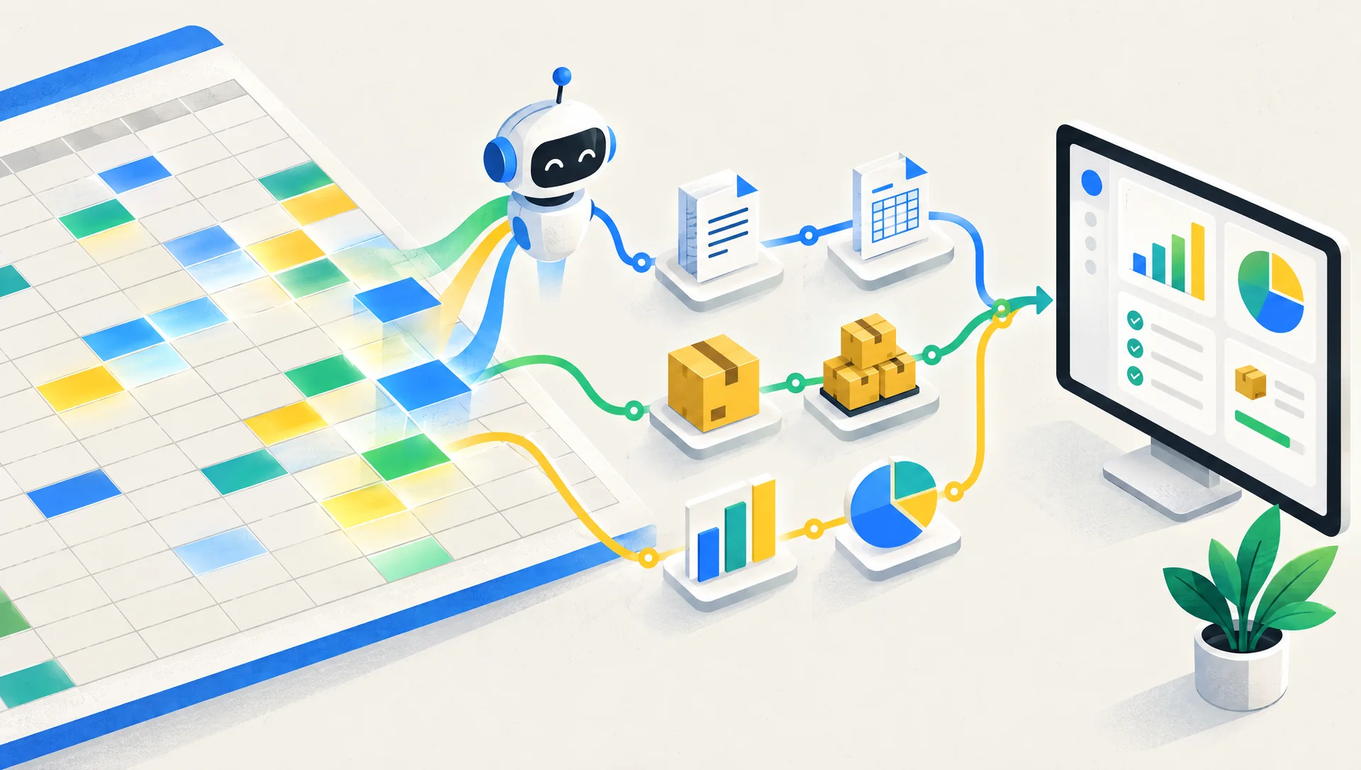 고객맞춤 전산시스템 + AI 자동화